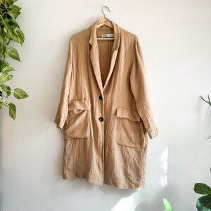 Zara Long Light Jacket